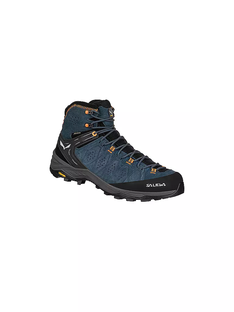 SALEWA Herren Wanderschuhe Alp Trainer 2 Mid GTX dunkelblau